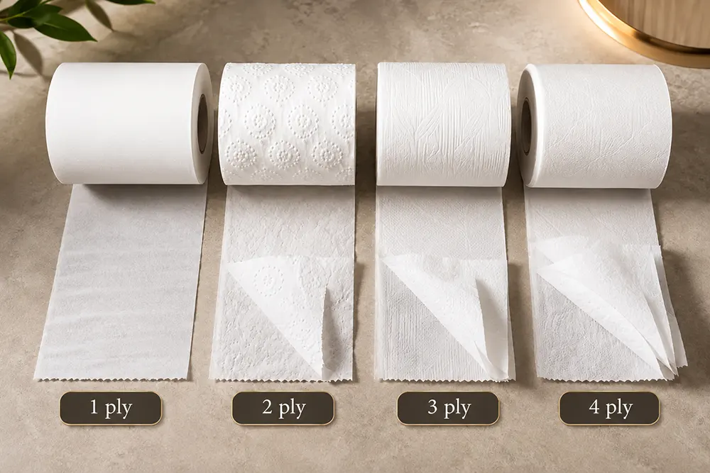 Does more ply mean better toilet paper - High-quality toilet paper - Luu