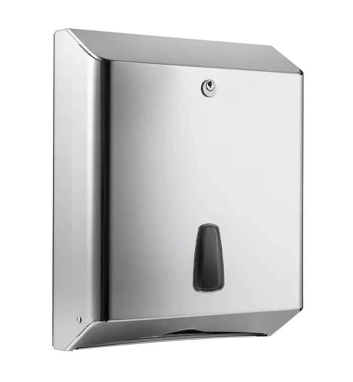 Stainless steel paper towel dispenser (250 sheets)