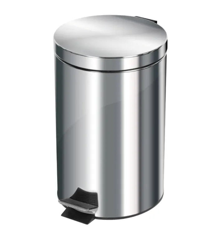 Stainless steel waste bin 12 l