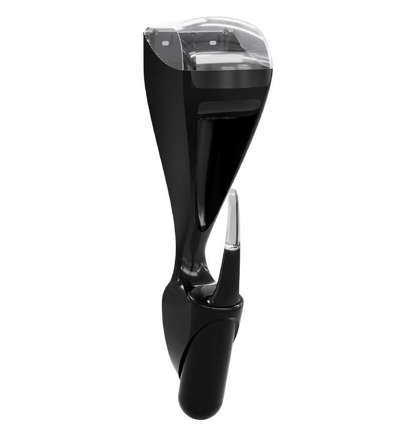 Duo dispenzer za toalet papir i WC četku — Mat crna