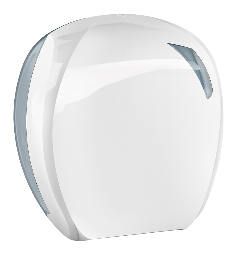 Mini jumbo toilet roll dispenser