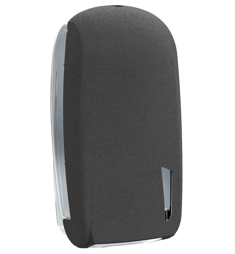 Toilet roll dispenser — Stone color and texture