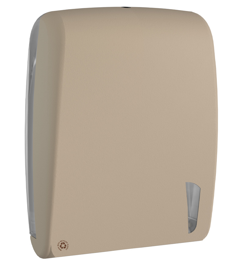 paper towel Dispenser - Large - Sand color and texture