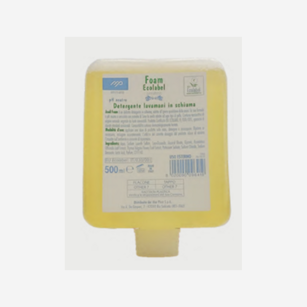 Foam soap cartridge for manual dispensers 0.5 l