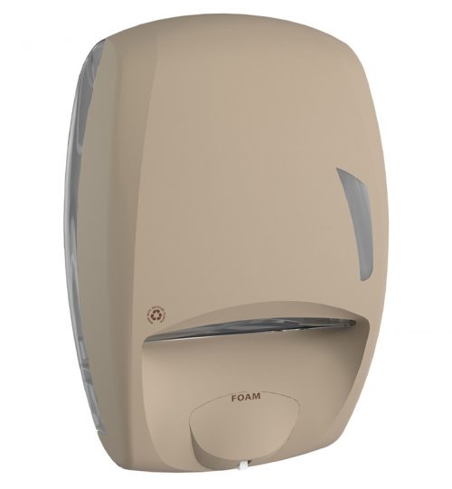 Foam soap and Z-fold paper towel dispenser - DUO
