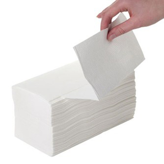 V-fold towels
