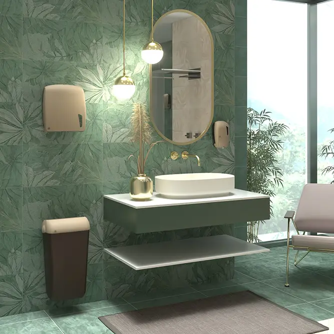 Liquid soap dispensers