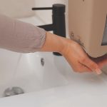 Soap dispenser Every drop leaves an impressiom