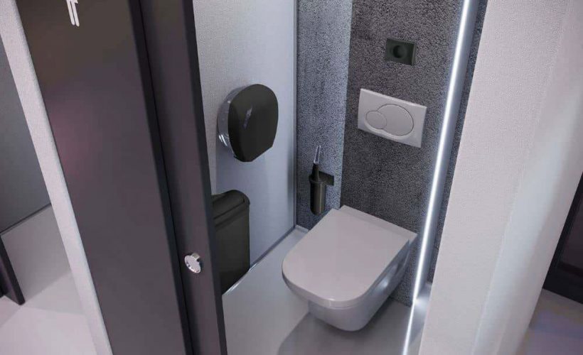 Toilet paper dispenser Are you sure your restroom isn't ruining the whole impression