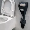 Industrial and warehouse dispensers – Luu, duo dispenser for toilet paper and toilet brush