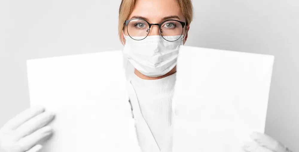 Dental bibs - Fast work, calm mind