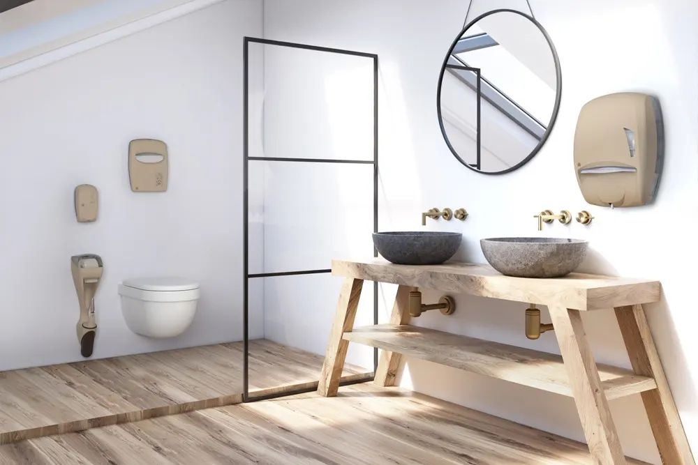 Soap dispensers for spa and wellness centers