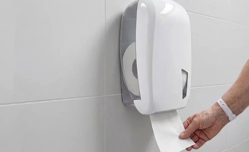Toilet paper dispenser for healthcare: a small detail that makes a big difference - Toilet paper dispenser in a health center - Luu dispensers