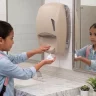 What happens when a school runs out of paper towels and soap - Foam soap dispenser in schools - Luu dispensers