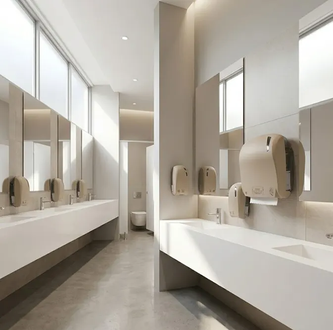 Types of dispensers in commercial buildings - Dispensers for commercial spaces - Luu