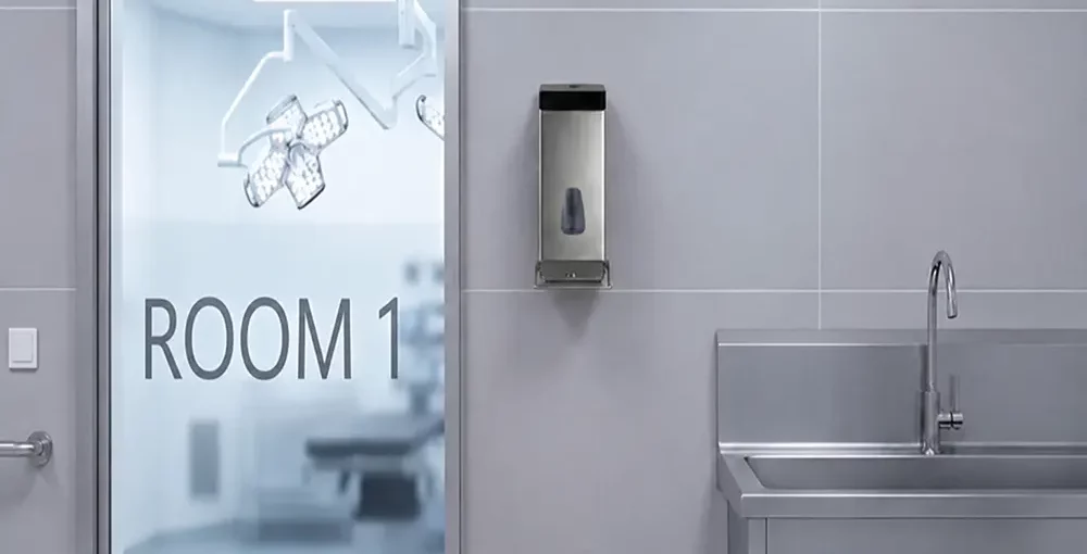 Where to install an operating room dispenser and which model should you choose - Soap dispenser in the operating room - Luu dispensers