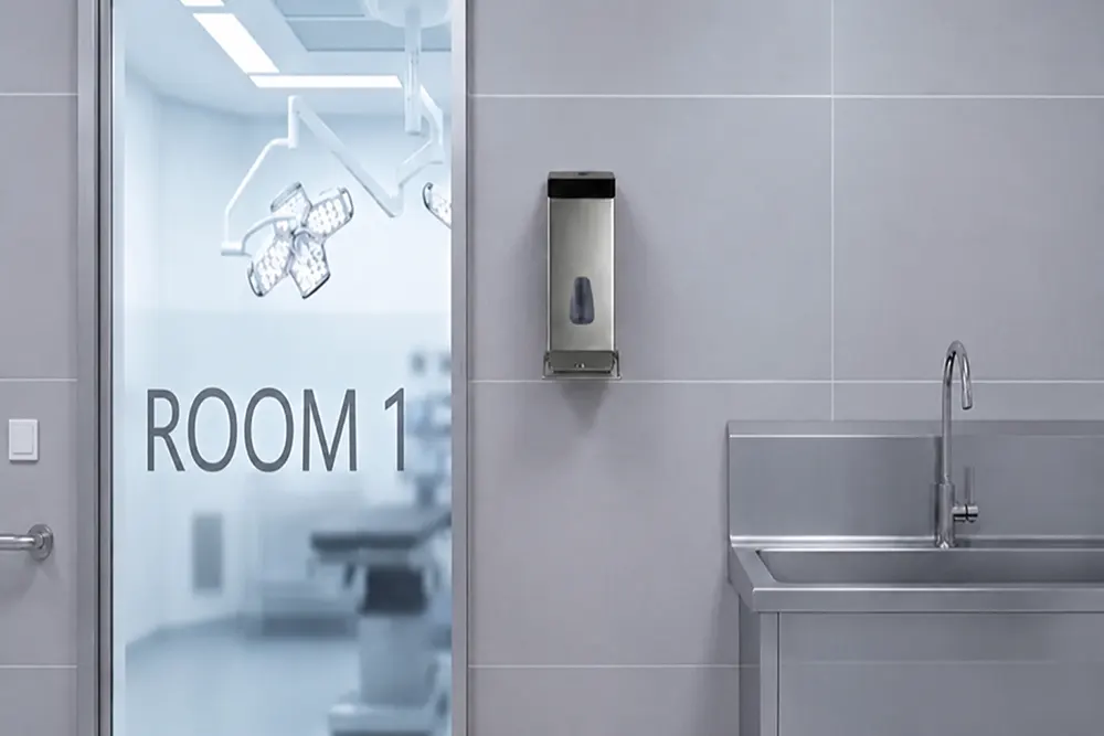 Where to install an operating room dispenser and which model should you choose - Soap dispenser in the operating room - Luu dispensers