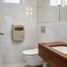 Is a Toilet seat cover dispenser intended for premium commercial facilities - Toilet seat cover dispenser - Luu