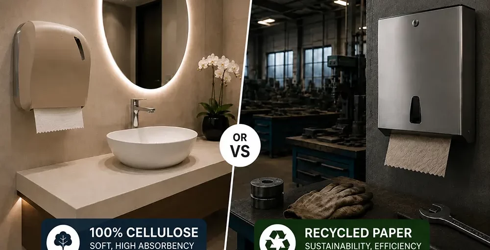 Cellulose or recycled paper: Which is the better choice? - Luu