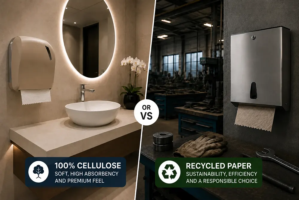 Cellulose or recycled paper: Which is the better choice? - Luu