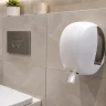 Center pull toilet paper dispenser: the model that saves the most where the most is used - Toilet paper dispenser for hospitality facilities - Luu