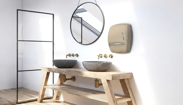 DUO dispensers - Paper towel and soap dispenser - Luu