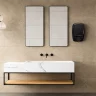 DUO foam soap and paper towel dispenser: cleaner hand washing starts with one dispenser - Duo dispenser for hospitality facilities - Luu