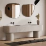 DUO liquid soap and paper towel dispenser: Two functions in one unit - Duo dispenser for commercial facilities - Luu