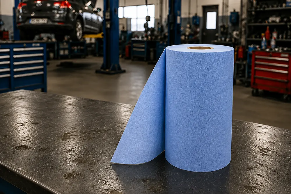 Industrial wipes for workshops, auto repair shops, and factories: A durable solution for demanding working conditions - Wipes for tire shops - Luu