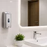 Stainless steel automatic soap dispenser: Precise soap dispensing, touch-free operation - Anti-vandal soap dispenser - Luu