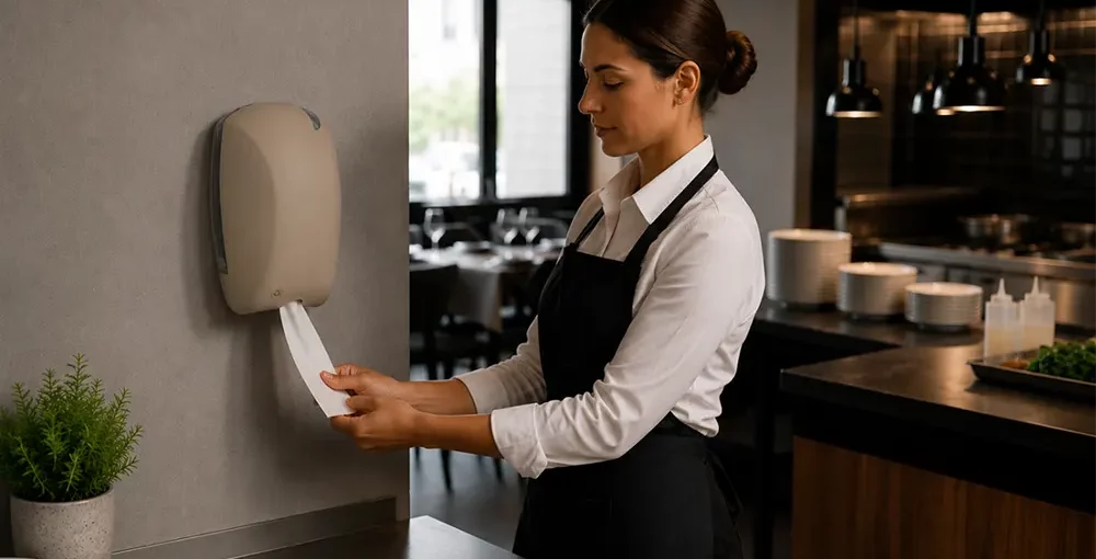Why is a Center pull paper towel dispenser essential for your business? - Luu dispensers