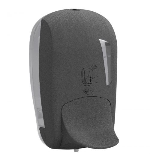 Dispenzer za tečni sapun sa raspršivačem i sistemom dopunjavanja