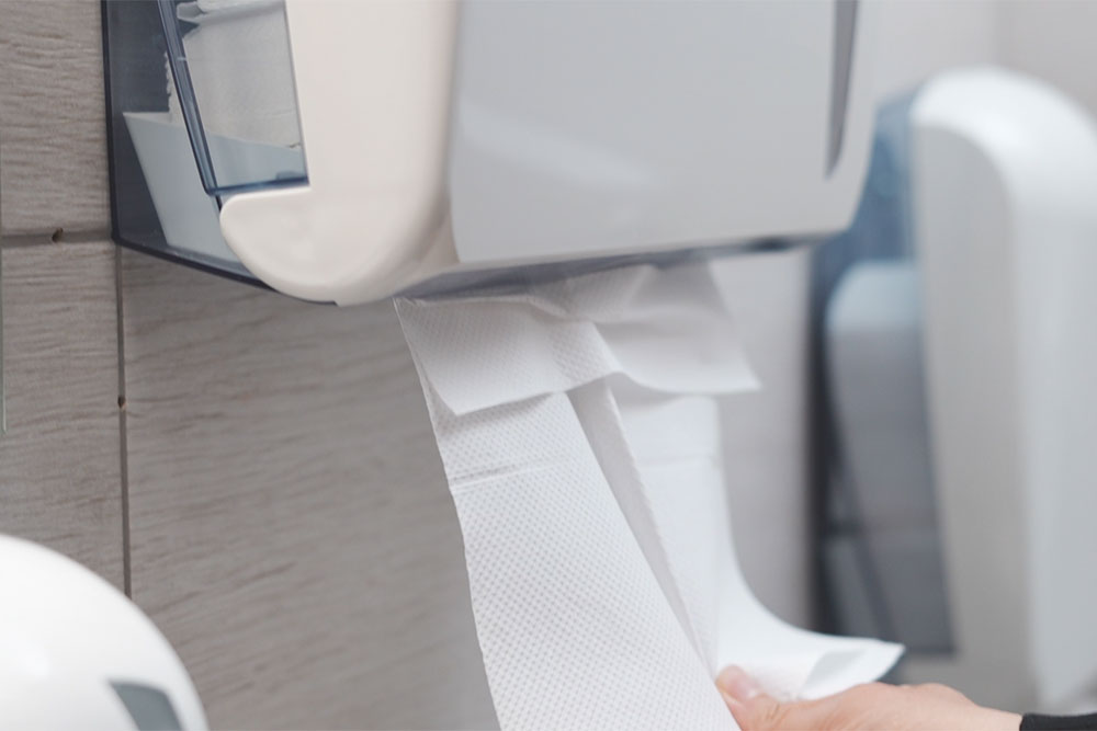 Luu, Složivi ubrusi, dispenzer za složive ubruse