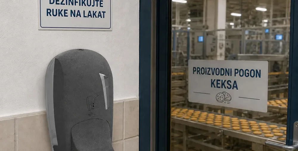 Dispenzer za dezinfekciju u fabrikama: Koje vrste postoje i koje su njihove prednosti - Dispenzer za dezinfekciju ruku na lakat - Luu dispanzeri