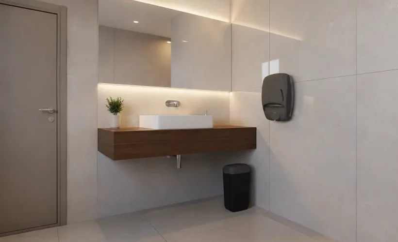 Zidni dispenzeri u poslovnim objektima - Duo dispenzer za ubruse i sapun - Luu
