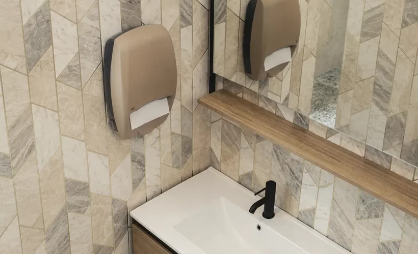 DUO dispenzeri: 2 u 1 higijensko rešenje za moderne poslovne objekte - Dispenzer za ubruse i sapun - Luu