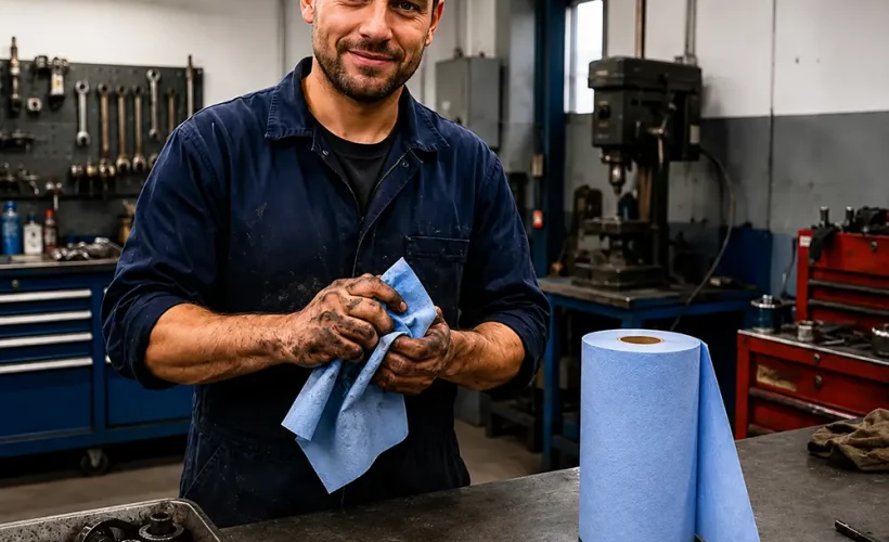 Industrijski ubrusi za radionice, auto-servise i fabrike: Izdržljivo rešenje za zahtevne radne uslove - Ubrusi za automehaničare - Luu
