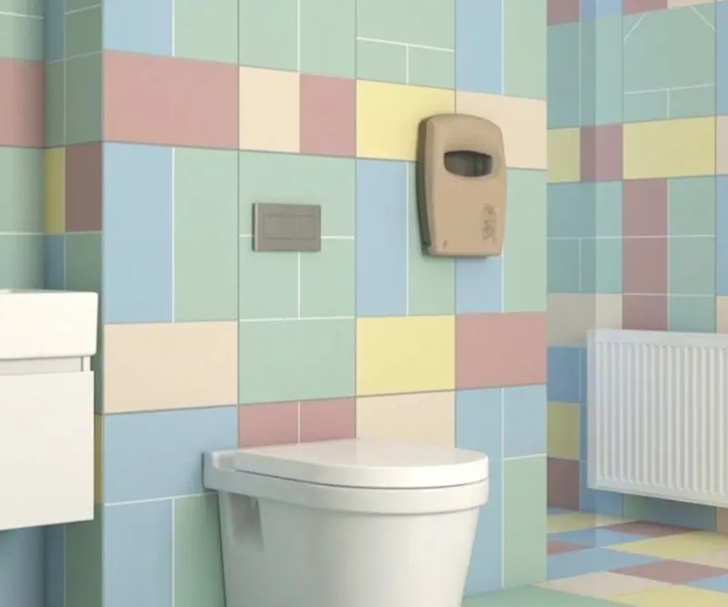 Papirna presvlaka za wc dasku - Dispenzer za papir za wc dasku - Luu