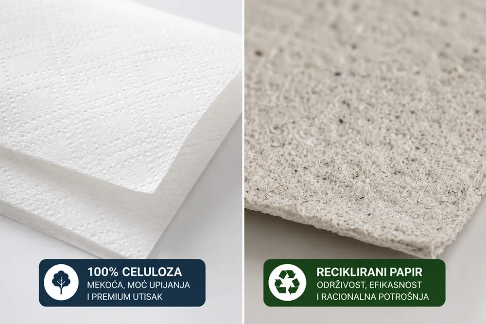 Celuloza ili reciklirani papir: Šta je bolji izbor? - Luu